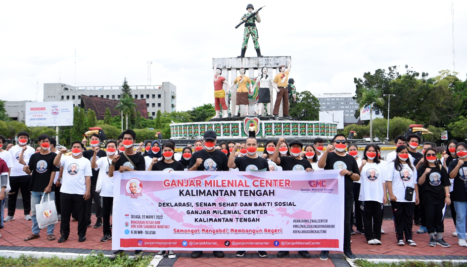 Milenial Kalteng: Ganjar Sosok yang Tepat Jadi Penerus Jokowi