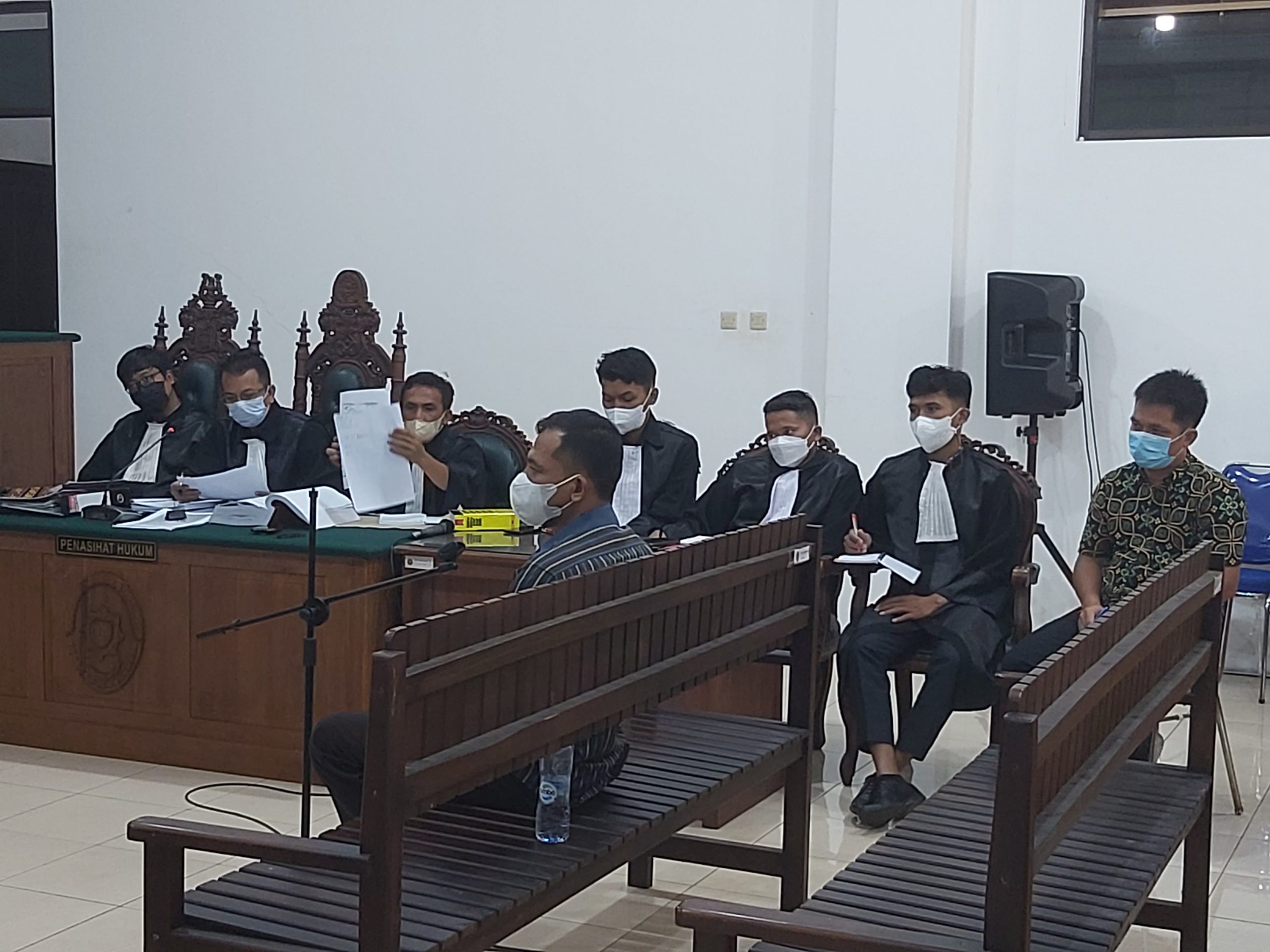 Mantan Kades Kinipan Akui Proyek Jalan Tanpa Lelang