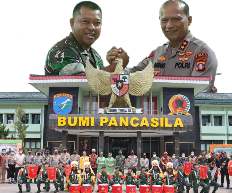 HUT KOREM-Kapolda Balas Kejutan Danrem