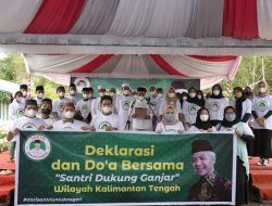Sambut Ramadan, Ratusan Mahasantri Deklarasi Dukung Ganjar