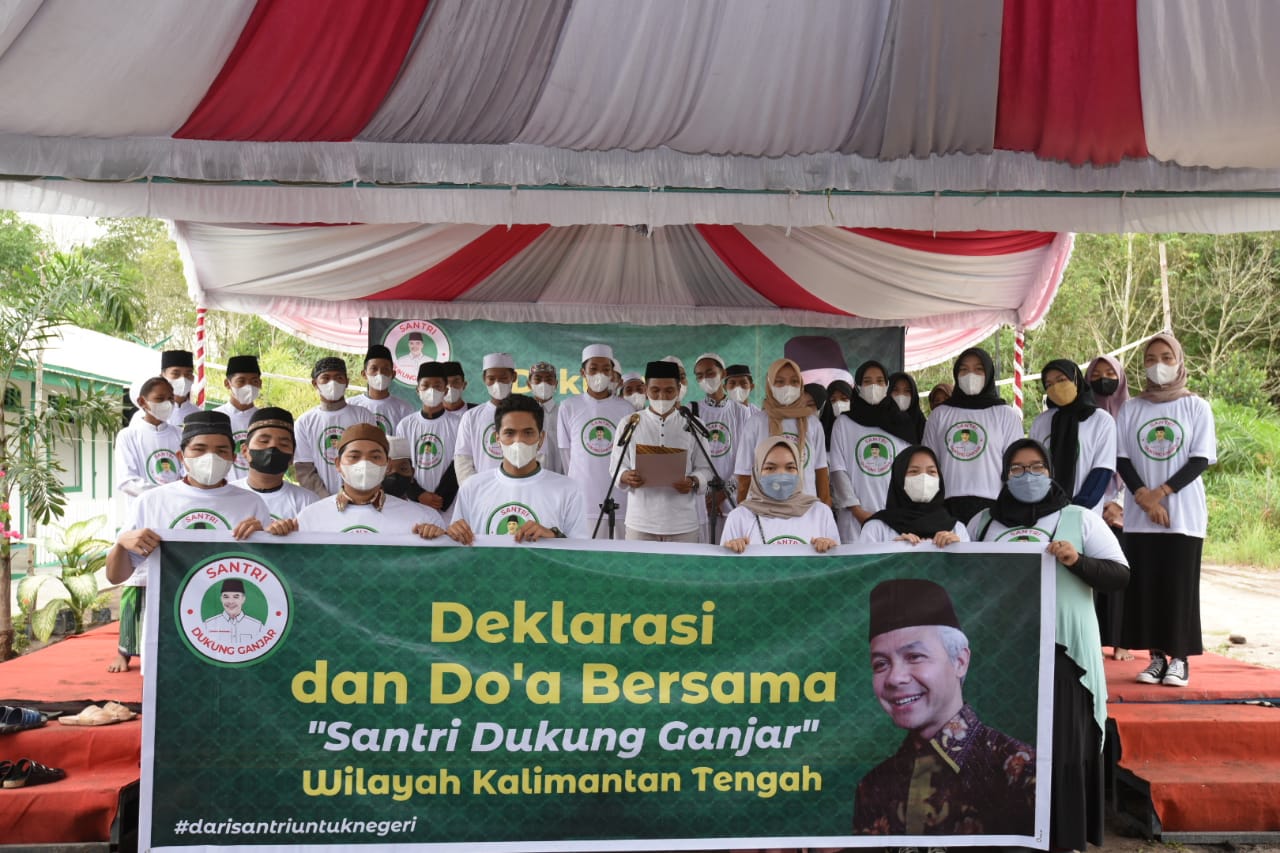 Sambut Ramadan, Ratusan Mahasantri Deklarasi Dukung Ganjar
