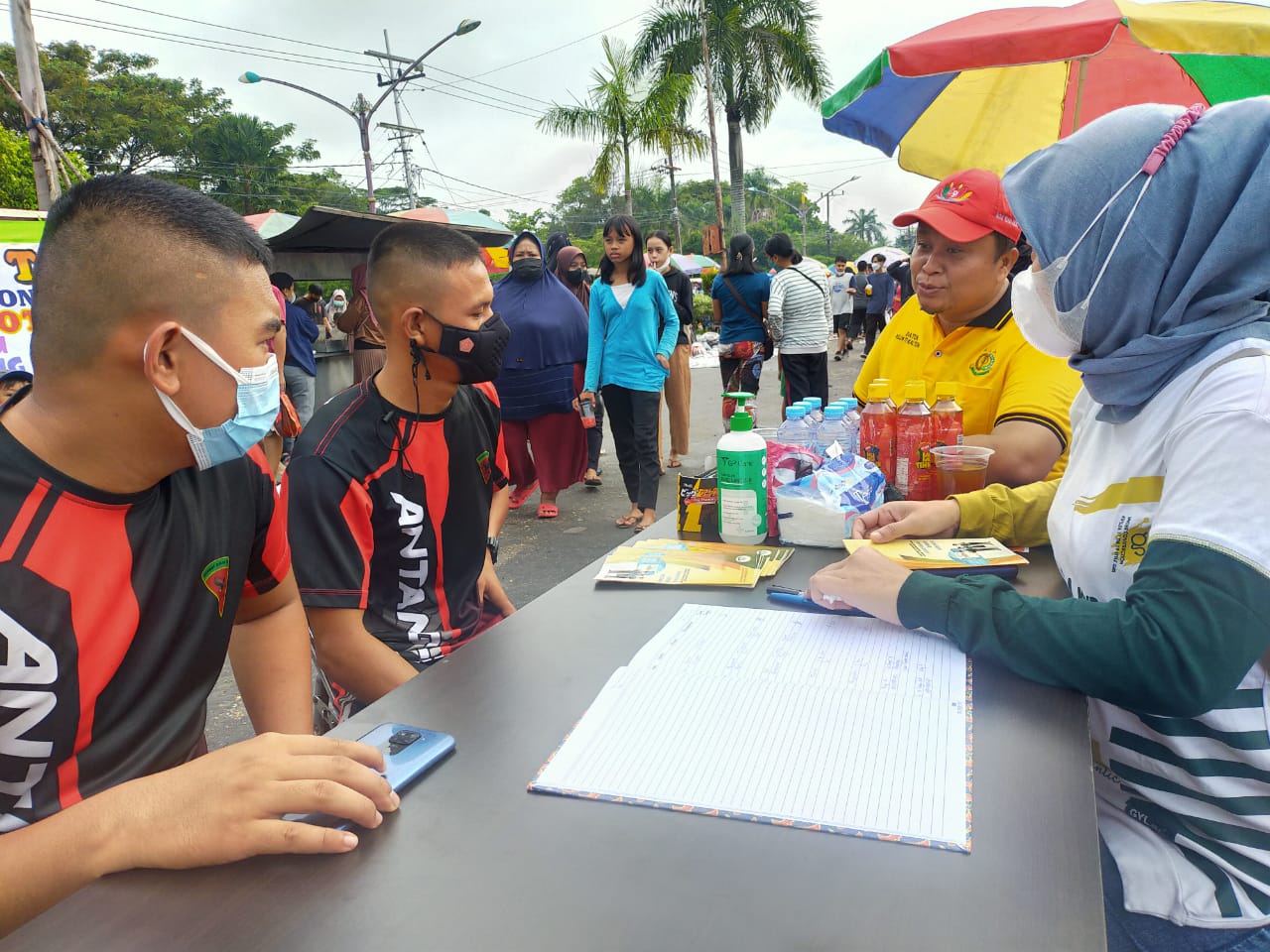 Kejati Kalteng Gelar Konsultasi Hukum Gratis di Car Free Day
