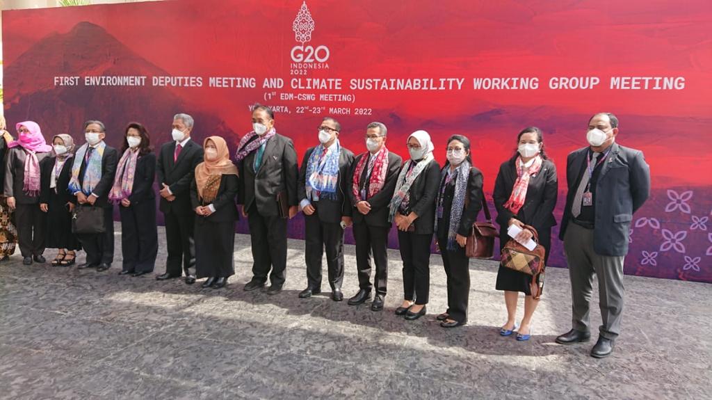 Dr. Ir. Sosilawaty, MP Hadir di Kegiatan The 1st Environment Deputies Meeting and Climate Sustainability Working Group (EDM-CSWG)