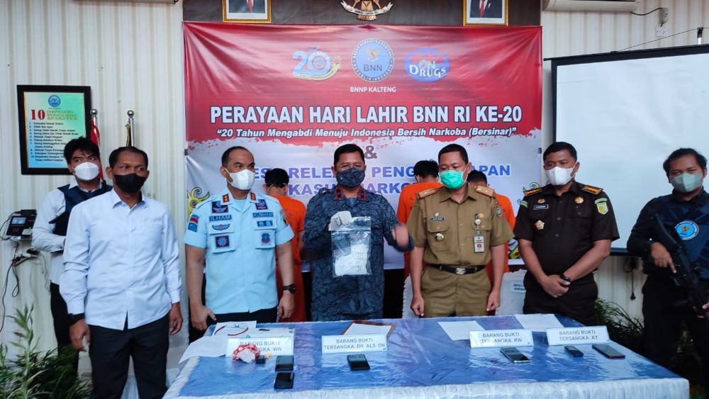 300 Gram Sabu Asal Pontianak Gagal Edar di Sampit
