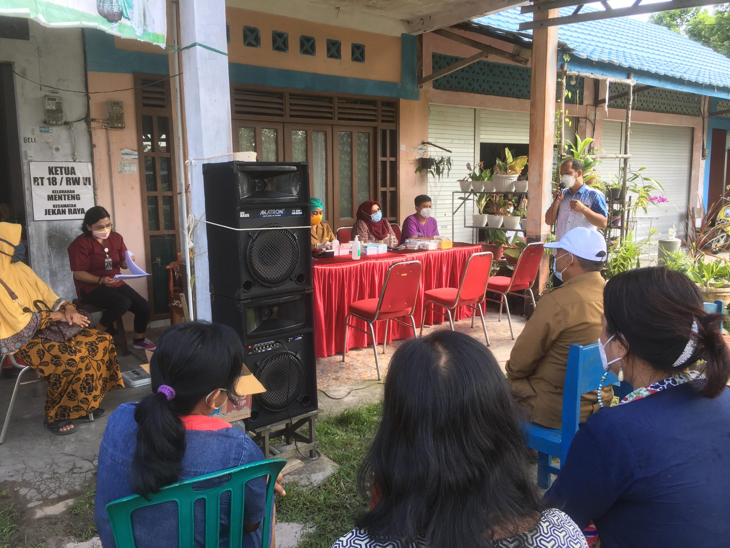 RT 18 G Obos dan Puskesmas Menteng Gelar Pemeriksaan Gratis