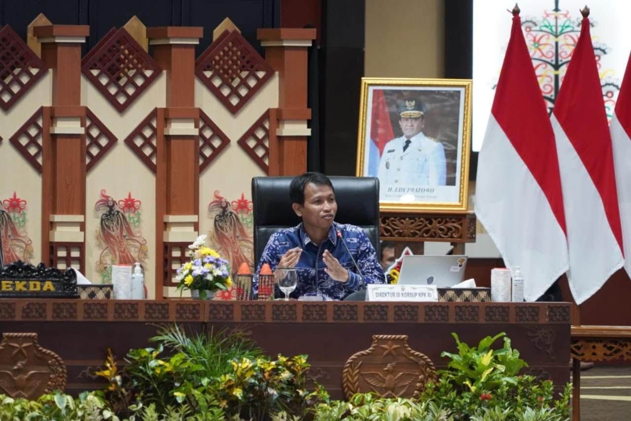 PEMBERANTASAN KORUPSI,KPK: Indeks Kalteng di Bawah Nasional