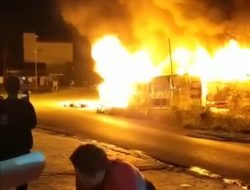 6 Ruko dan Sepeda Motor Ludes Terbakar