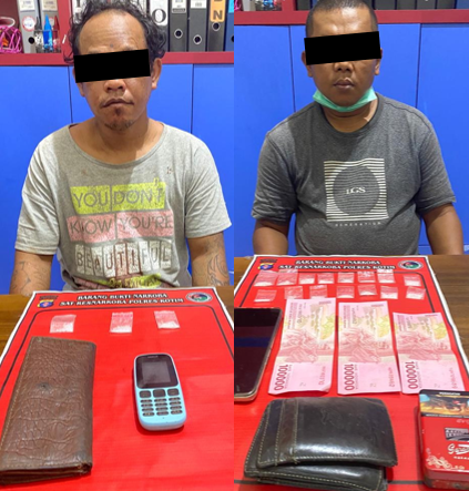Polsek Telawang Ringkus 2 Budak Sabu