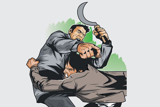 Tidak Dapat Kopi, Naka Bacok Rekan Kerja