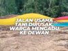 JALAN USAHA TANI DIRUSAK , WARGA MENGADU KE DEWAN