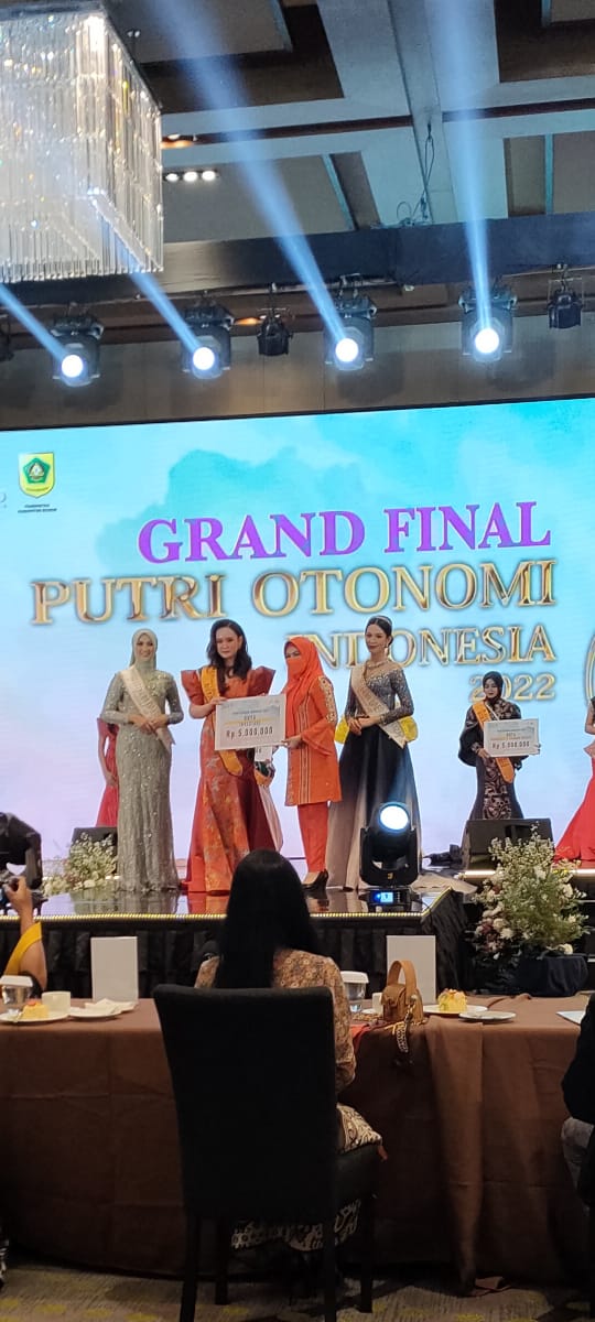 Wakili Kotim, Rizqita Terpilih Jadi Duta Investasi