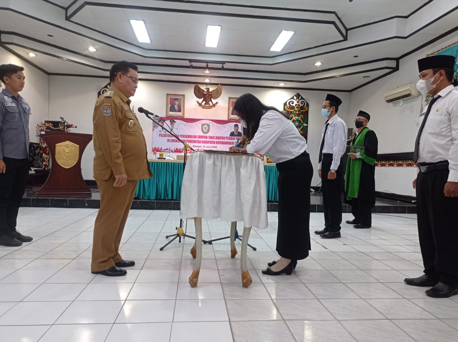 138 Pejabat Fungsional Pemkab Kotim Dilantik