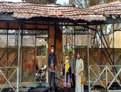 Pasca-Terbakar, Ruang Kelas SDN-2 Anjir Serapat Timur Disekat