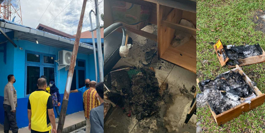 TVRI Kalteng Kebobolan, Berkas Penting Dibakar 