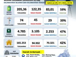 PLN Percepat Penormalan Suplai Listrik Provinsi Kalimantan Selatan dan Kalimantan Tengah