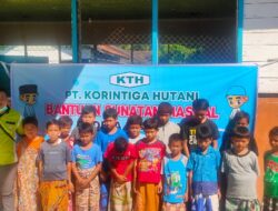 PT Korintiga Hutani Gelar Khitanan Massal Di Desa Panahan 