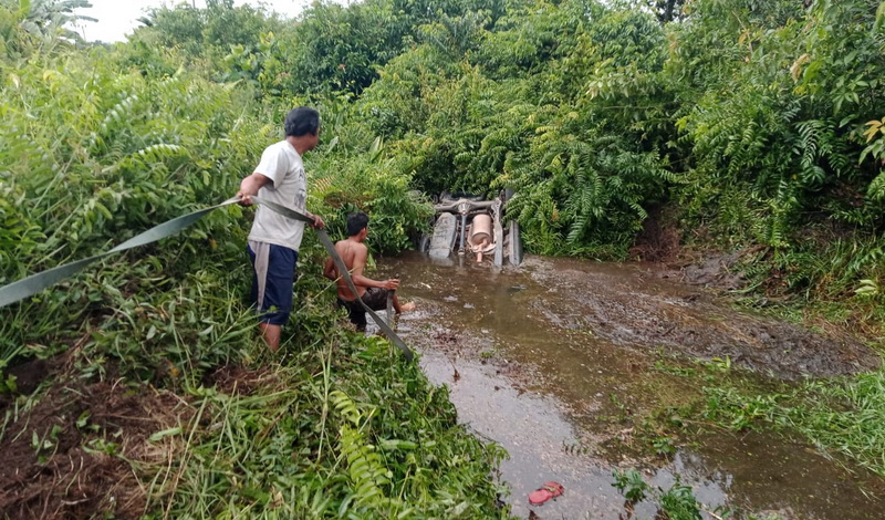 Laka Tunggal di Sakakajang, 6 Orang Meninggal