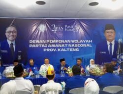 Eksistensi Turun, PAN Kalteng Berusaha Raih Kemenangan