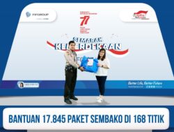FIF PEDULI-Peringati HUT RI dengan Bagikan Sembako Senilai Rp3,569 Miliar