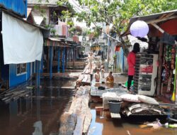 Miris, Pembagian Beras Korban Banjir Hanya 4 Kg Beras