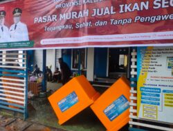 Hanya Setengah Jam, Pasar Murah Ikan Ludes Diserbu Warga