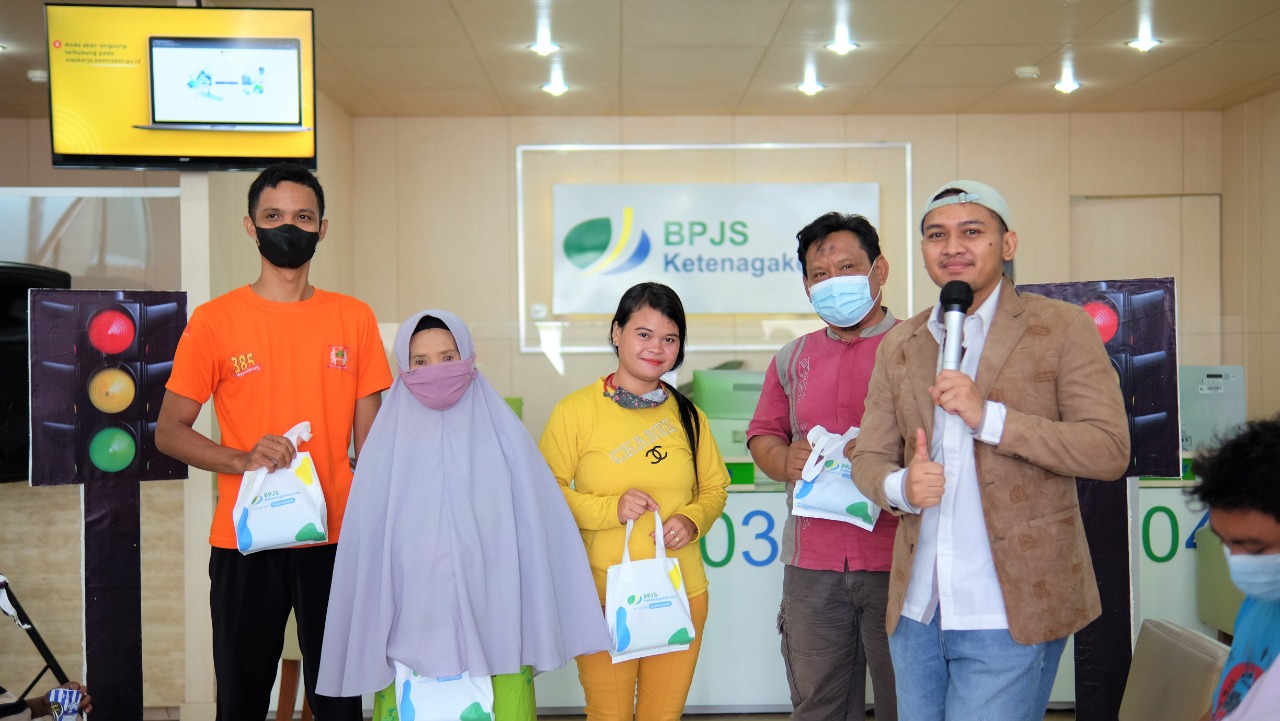 Meriahkan Hari Pelanggan Nasional, BPJS Ketenagakerjaan Manjakan Para Peserta