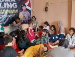 Cerita Roro Jonggrang Bikin Anak Anak Pengungsian Ceria