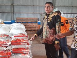 ISU BERAS BUSUK-Pj Bupati Kobar Sidak Gudang Bulog 