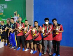 Tenis Meja Beregu Porwanas Kalteng Raih Medali Perunggu