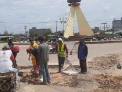 Dinas PUPR Kobar Mulai Perbaiki Jalan Rusak Akibat Banjir 