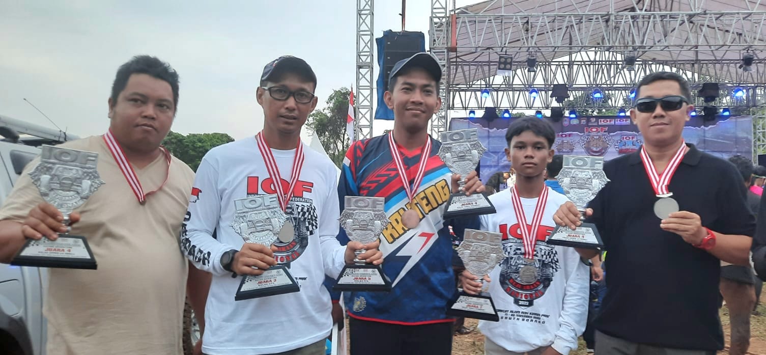 IOF PENGDA KALTENG TERUS CETAK PRESTASI-Pembalap Kalteng Juara di Kejurnas Racing Adventure Kiram Park