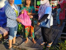 Peduli Bencana Banjir,DPC Harpi Melati Palangka Raya Salurkan Bantuan