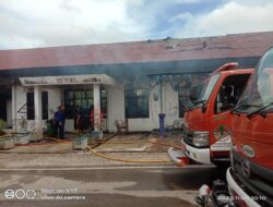 DPUPR Barut Terbakar, Kerugian Miliaran Rupiah 