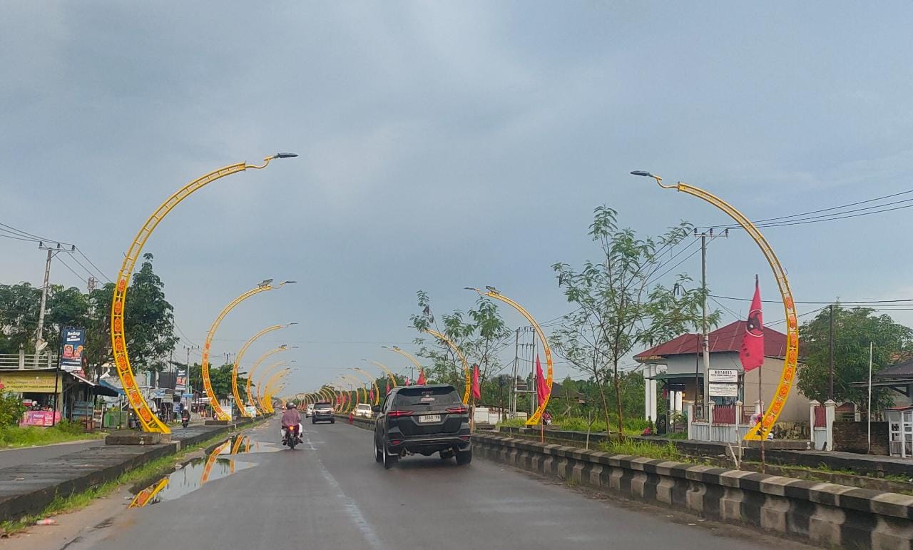 Terowongan Cahaya Bakal Jadi Ikon Baru Kota Sampit
