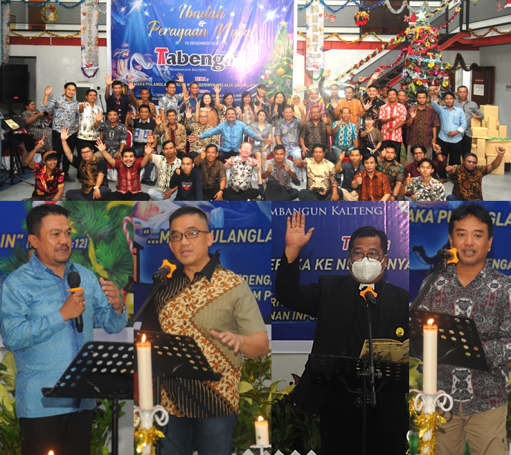 Kemeriahan Natal Keluarga Besar HU Tabengan
