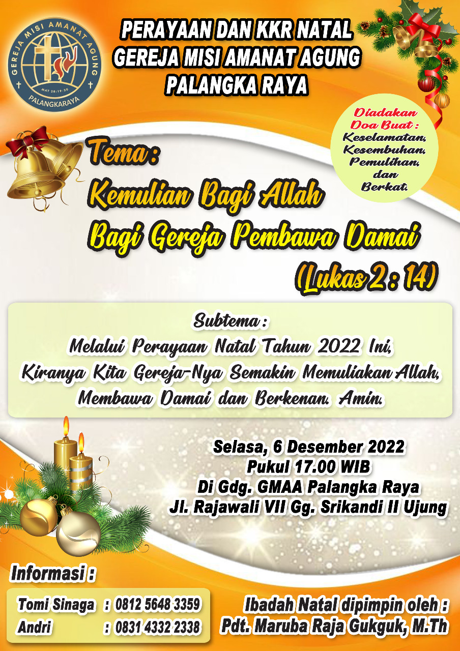 Doa Umat Natal Bersama SMPK