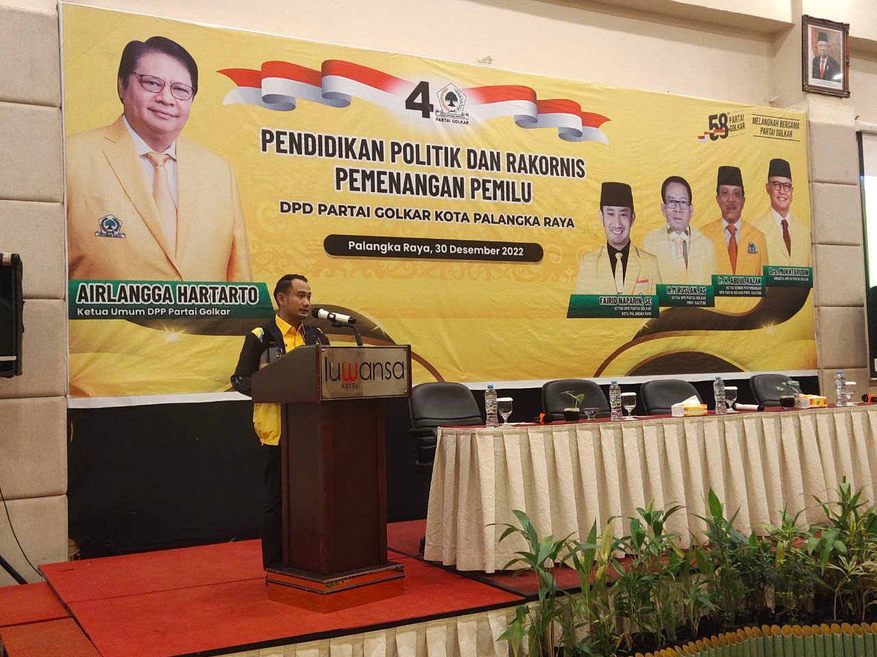 DPD GOLKAR PALANGKA RAYA-Fairid:  3 Kursi Per Dapil