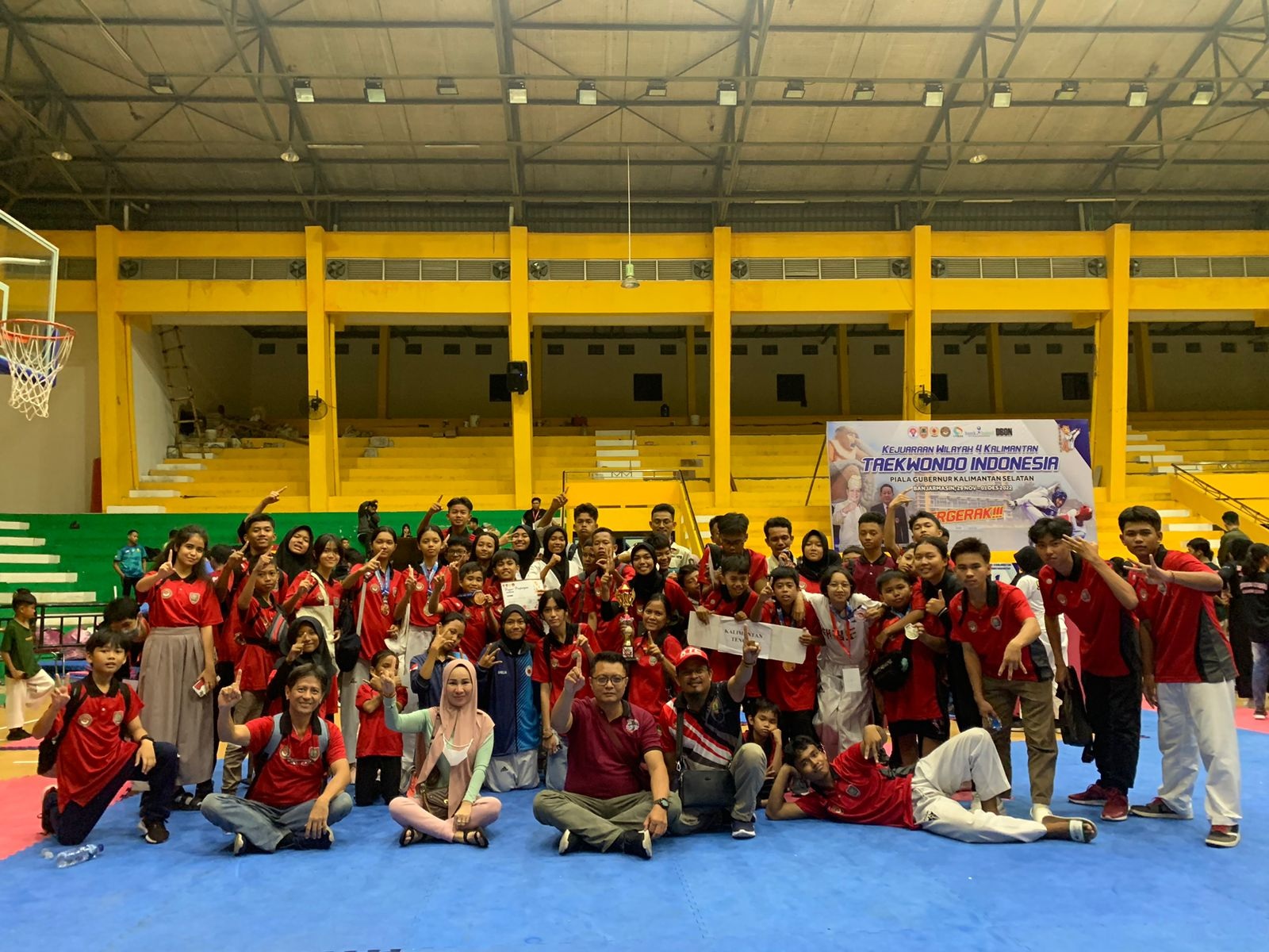 Taekwondo Kalteng Raih Juara Kedua Kejurwil 