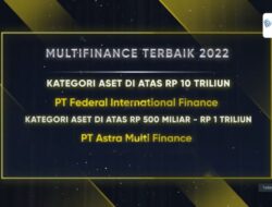 FIFGROUP Didapuk sebagai Multifinance Terbaik 2022