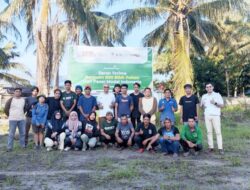 HUT KE-45 PASAR MODAL -OJK dan SRO Tanam 800 Pohon di Kalteng