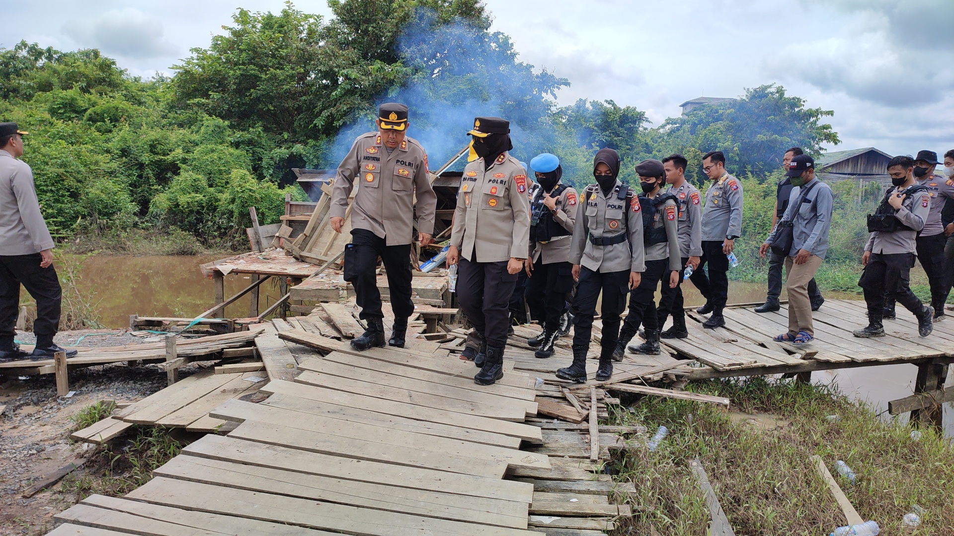 6 Pembunuh Aipda Andre Diringkus