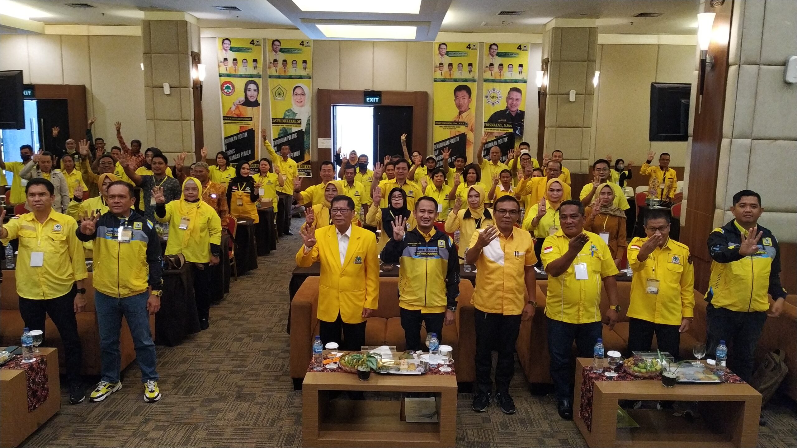 DPD GOLKAR PALANGKA RAYA-Fairid:  3 Kursi Per Dapil