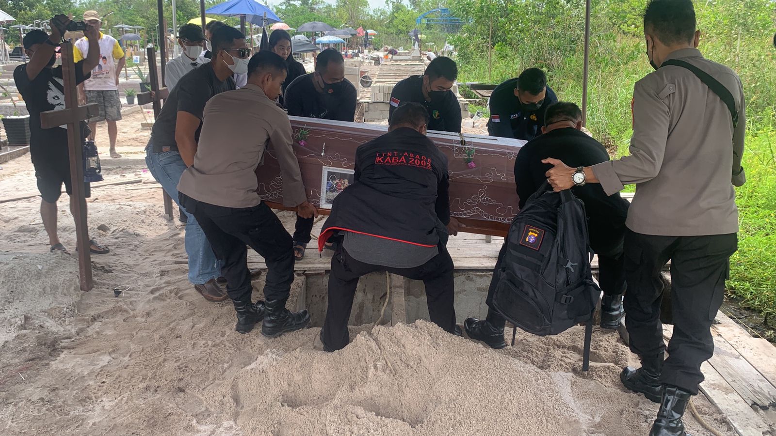 Aipda Andre Dimakamkan