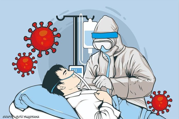 Pertumbuhan Kasus Covid-19 Lebih Banyak dari Kesembuhan