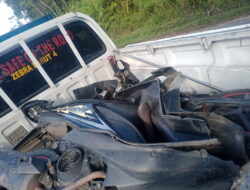 Motor Vs Truk, Pengendara Beat Tewas Motor Vs Truk, Pengendara Beat Tewas