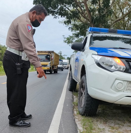 Mabuk, Seorang Pemuda Tewas Jatuh dari Motor