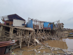 23 Rumah Terdampak Longsor di Bantaran Sungai Kahayan