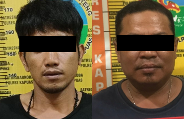 5 Jam, 2 Pengedar Sabu di Kapuas Ditangkap