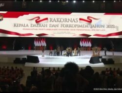 Pj Bupati Dan Forkopimda Kobar Hadiri Rakornas DI SICC 