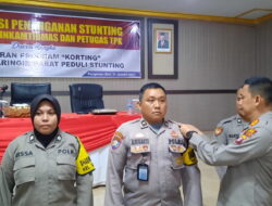 Libatkan Seluruh Bhabinkamtibmas, Polres Kobar Komitmen Turunkan Angka  Stunting